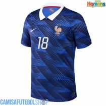 Camisa de time de futebol França Warren Zaire-Emery #18 Replicas 1º Equipamento Mundo 2026 Manga Curta